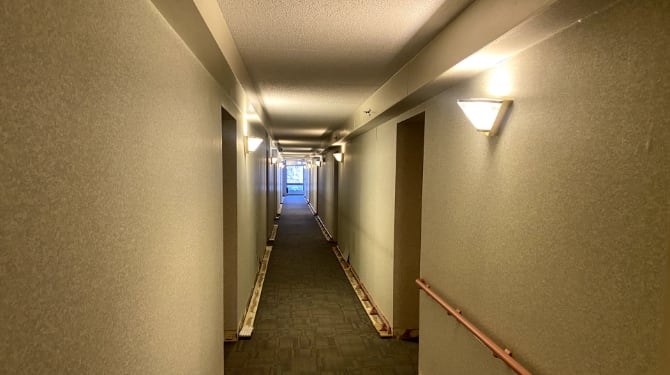 hoa apartment corridor painting deerfield
