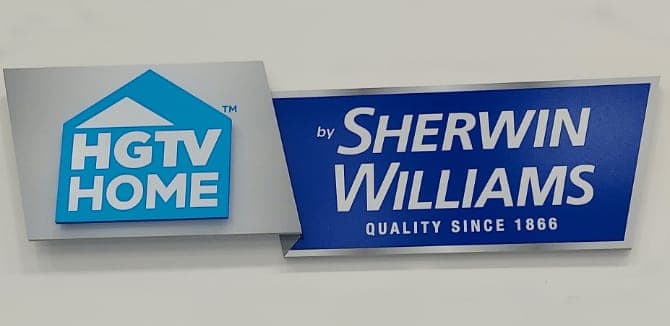 Sherwin-Williams paint sign