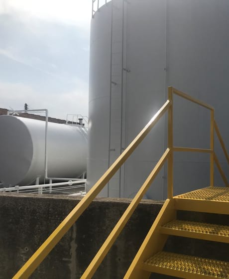Chicago diesel tank and piping exterior painting project photo 3