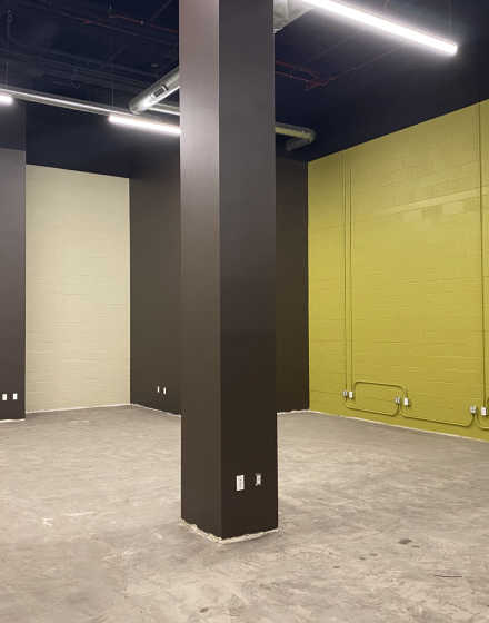 Brewing company’s office interior painting in Chicago project photo